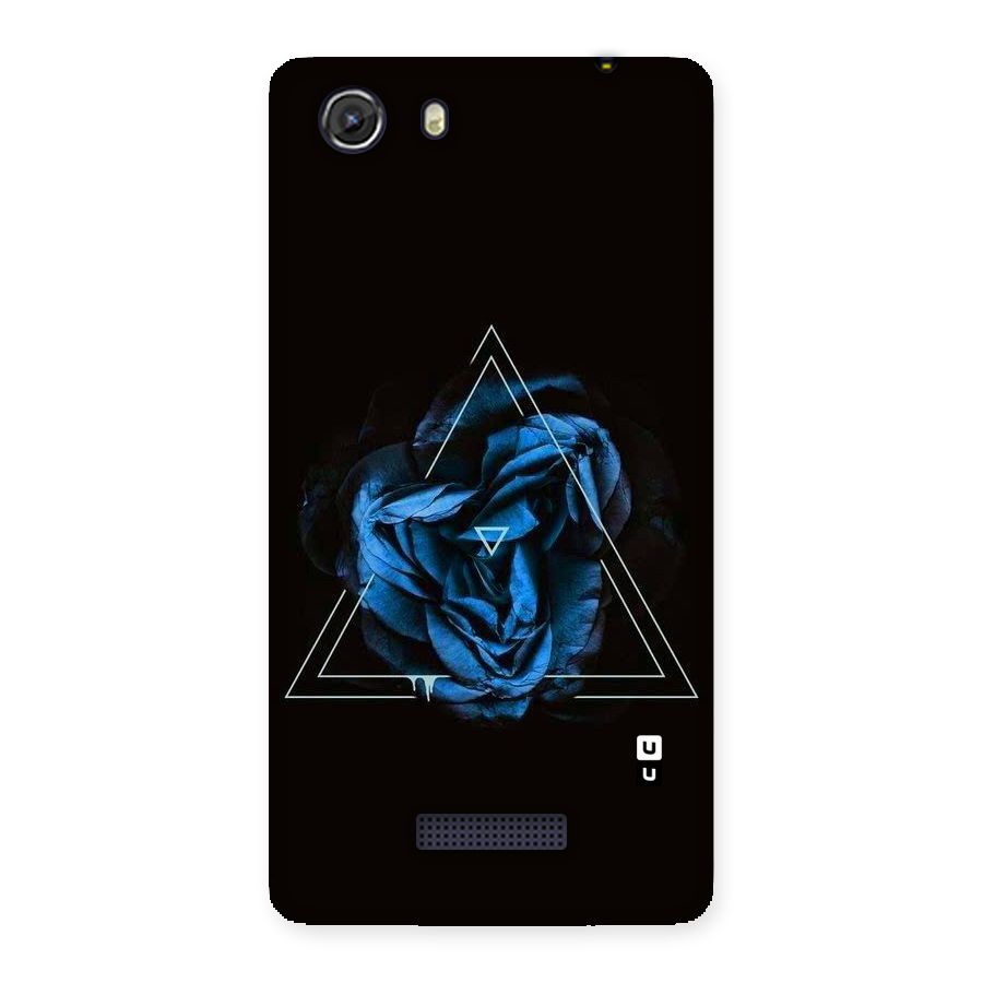 Blue Magic Triangle Back Case for Micromax Unite 3