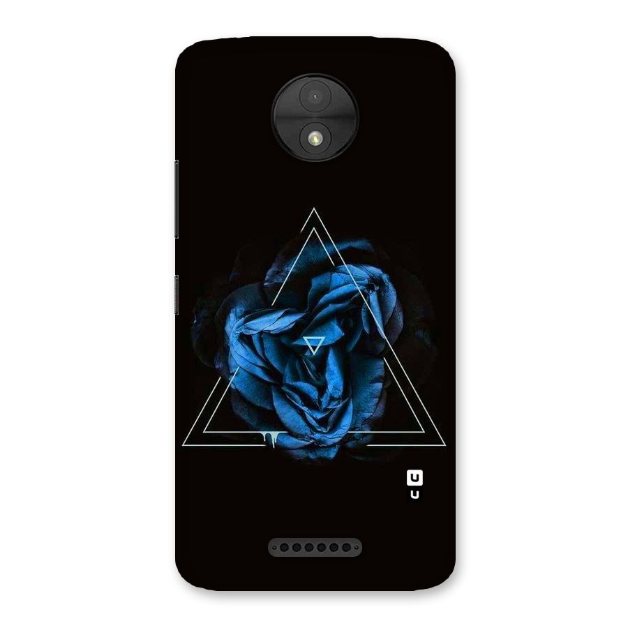 Blue Magic Triangle Back Case for Moto C