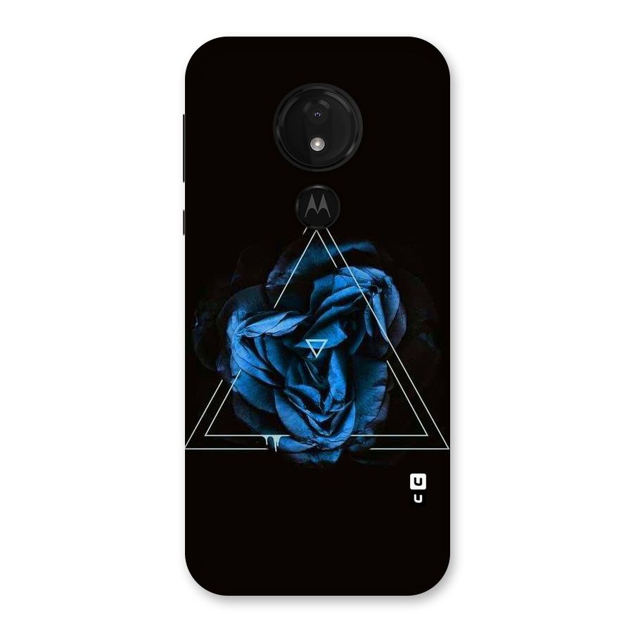Blue Magic Triangle Back Case for Moto G7 Power