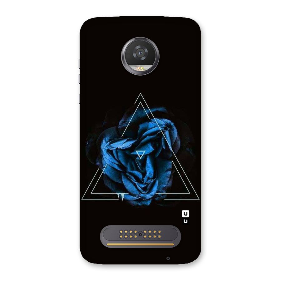 Blue Magic Triangle Back Case for Moto Z2 Play