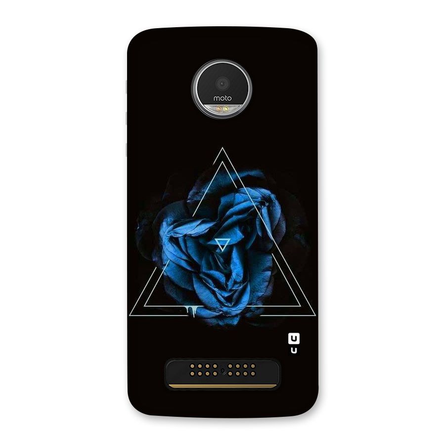 Blue Magic Triangle Back Case for Moto Z Play