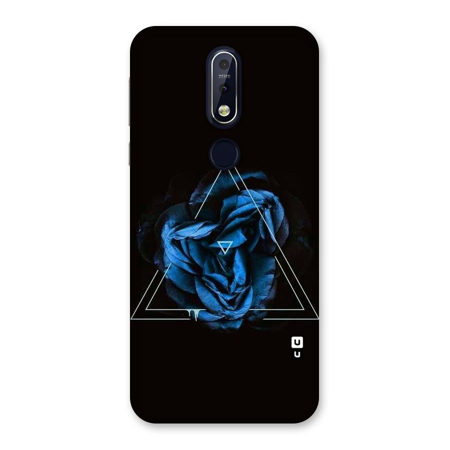 Blue Magic Triangle Back Case for Nokia 7.1