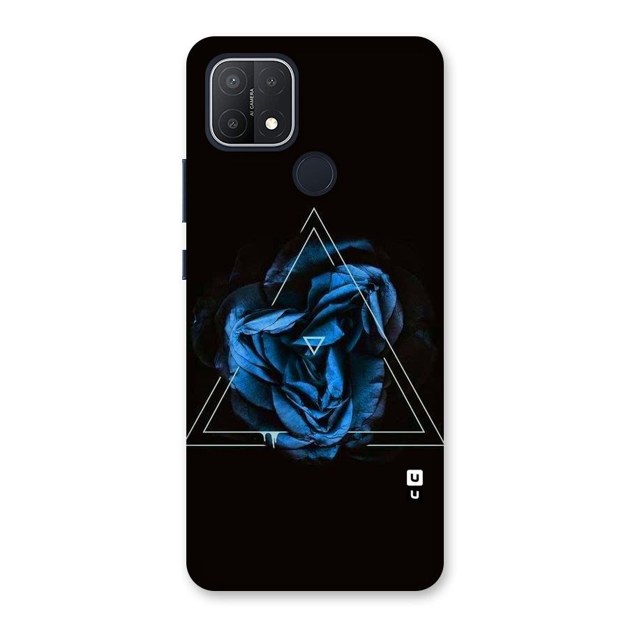 Blue Magic Triangle Back Case for Oppo A15s