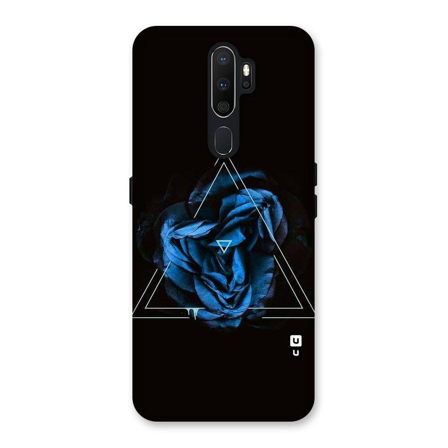 Blue Magic Triangle Back Case for Oppo A5 (2020)
