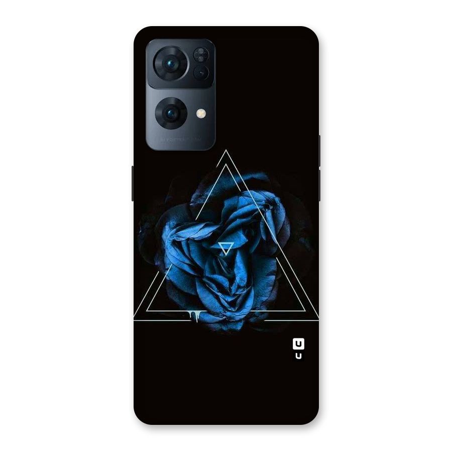 Blue Magic Triangle Back Case for Oppo Reno7 Pro 5G