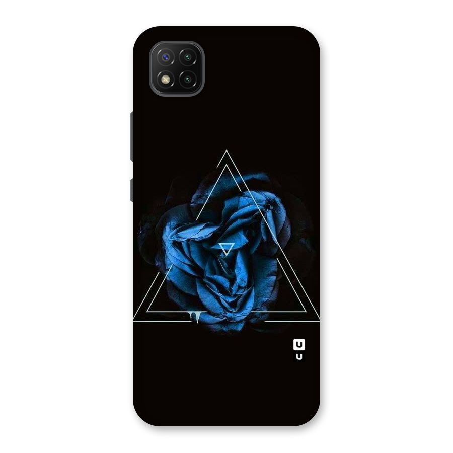 Blue Magic Triangle Back Case for Poco C3