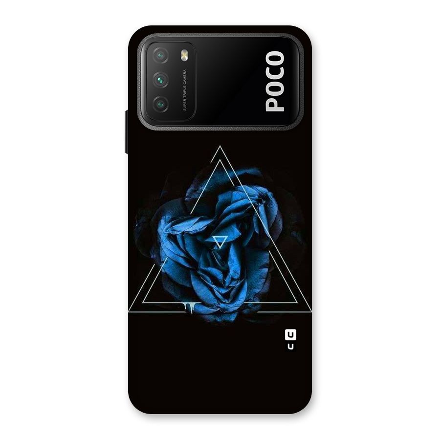 Blue Magic Triangle Back Case for Poco M3