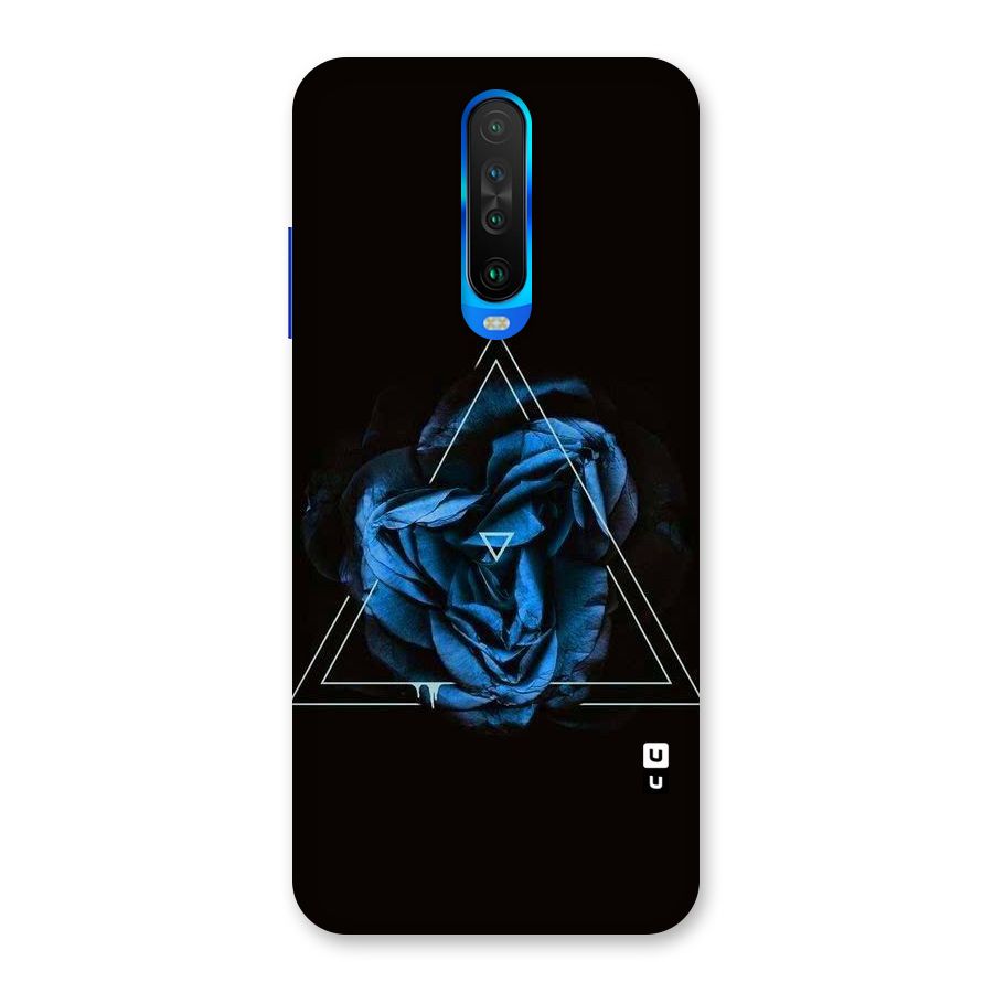 Blue Magic Triangle Back Case for Poco X2