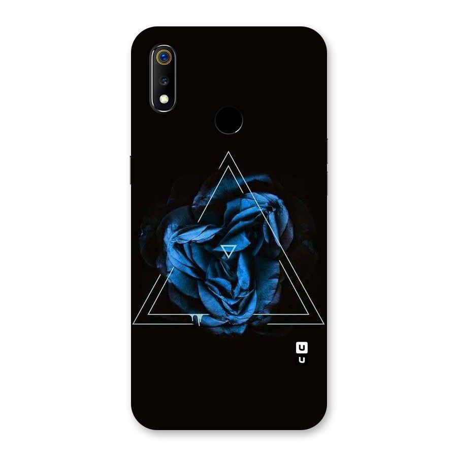 Blue Magic Triangle Back Case for Realme 3