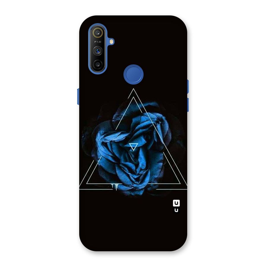 Blue Magic Triangle Back Case for Realme Narzo 10A