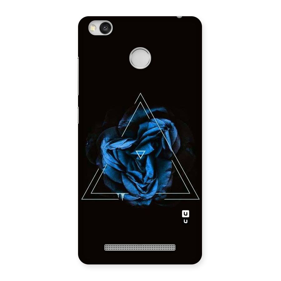 Blue Magic Triangle Back Case for Redmi 3S Prime
