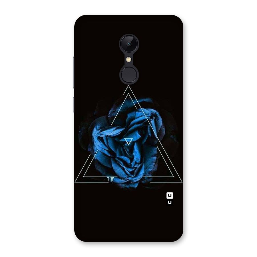 Blue Magic Triangle Back Case for Redmi 5
