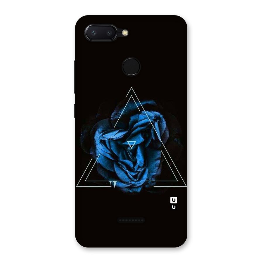 Blue Magic Triangle Back Case for Redmi 6