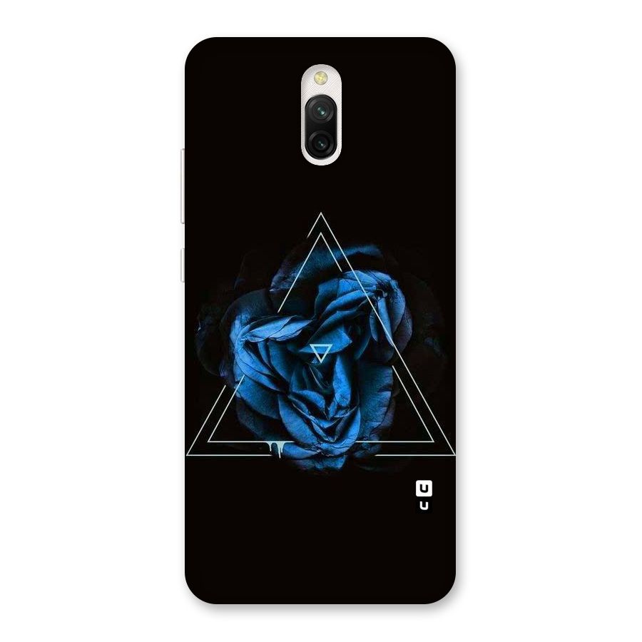 Blue Magic Triangle Back Case for Redmi 8A Dual