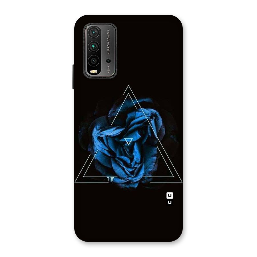 Blue Magic Triangle Back Case for Redmi 9 Power