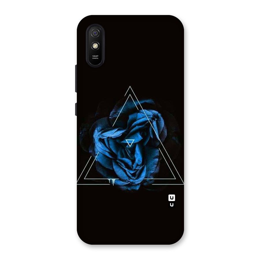 Blue Magic Triangle Back Case for Redmi 9i