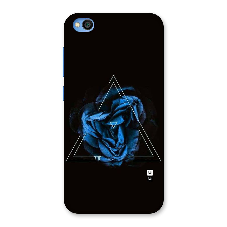 Blue Magic Triangle Back Case for Redmi Go