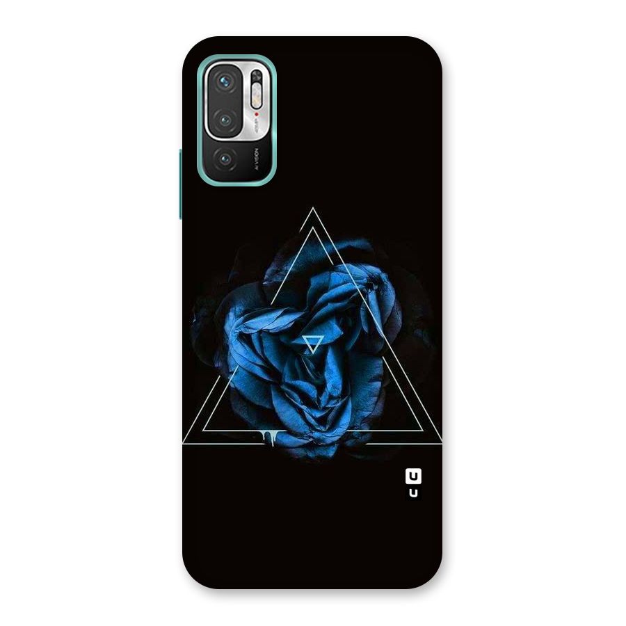 Blue Magic Triangle Back Case for Redmi Note 10T 5G