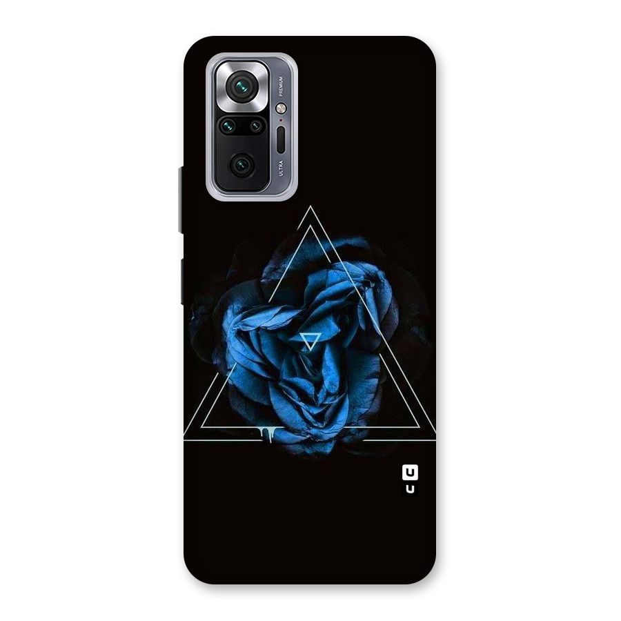 Blue Magic Triangle Back Case for Redmi Note 10 Pro Max