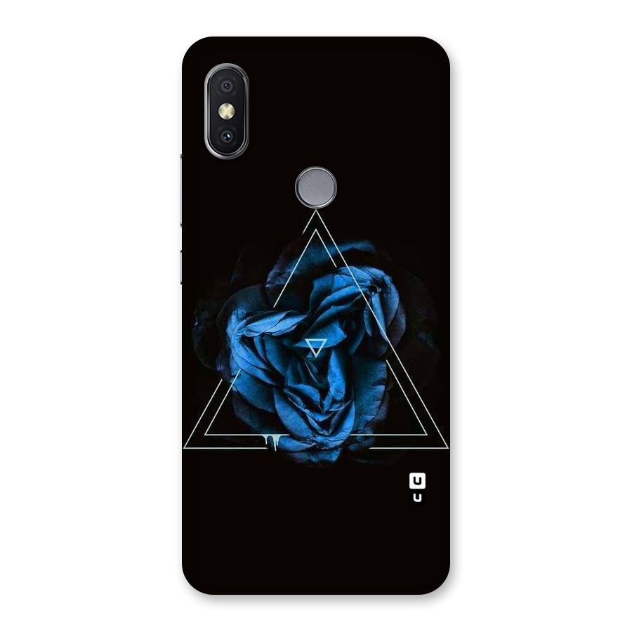 Blue Magic Triangle Back Case for Redmi Y2