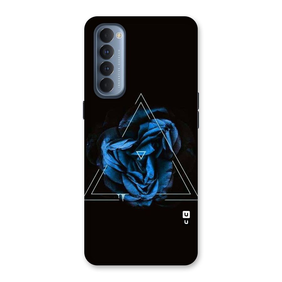 Blue Magic Triangle Back Case for Reno4 Pro