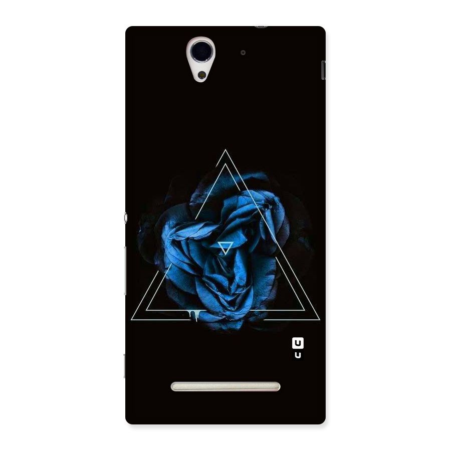 Blue Magic Triangle Back Case for Sony Xperia C3