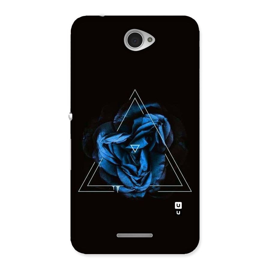 Blue Magic Triangle Back Case for Sony Xperia E4