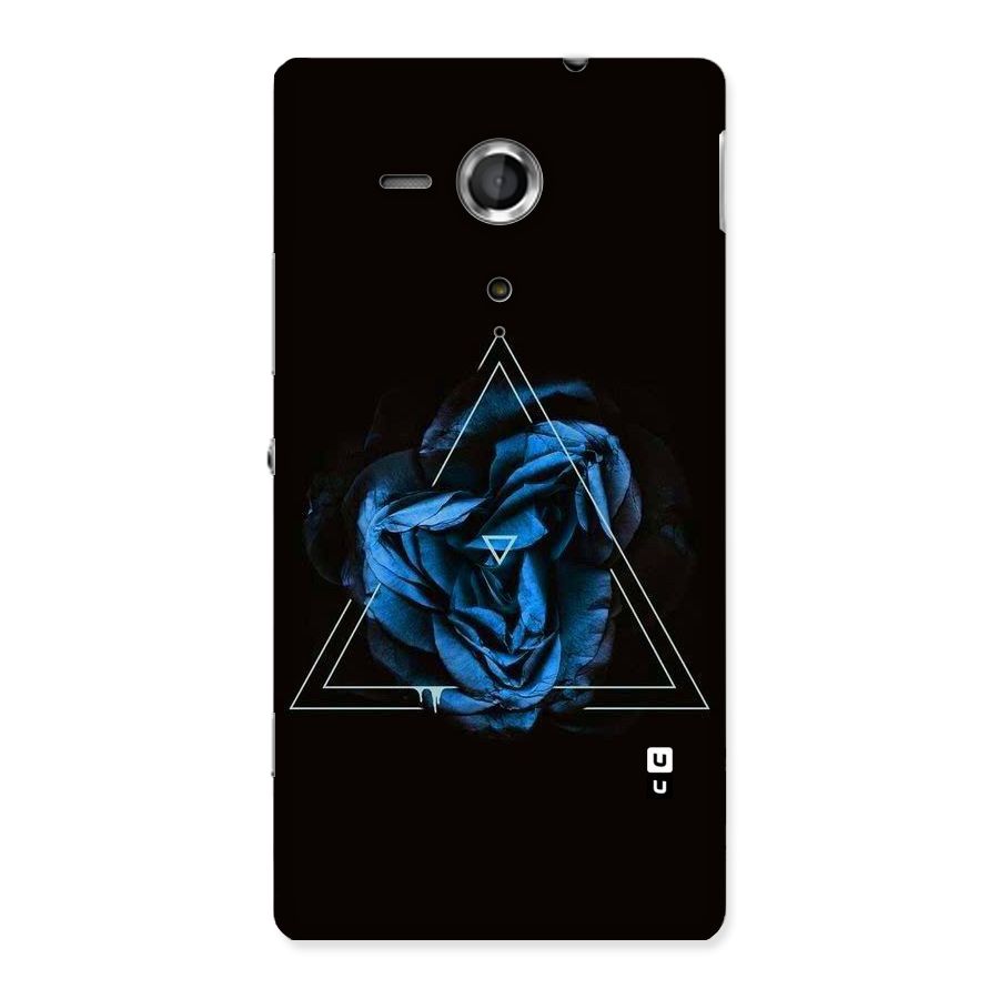 Blue Magic Triangle Back Case for Sony Xperia SP