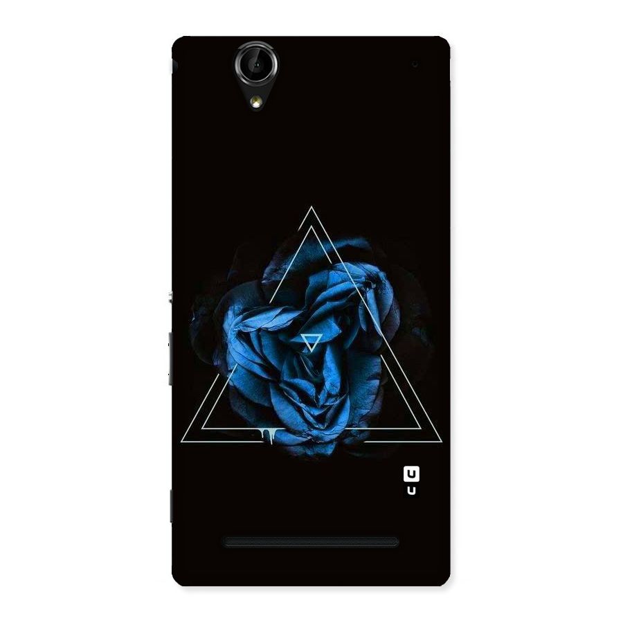 Blue Magic Triangle Back Case for Sony Xperia T2