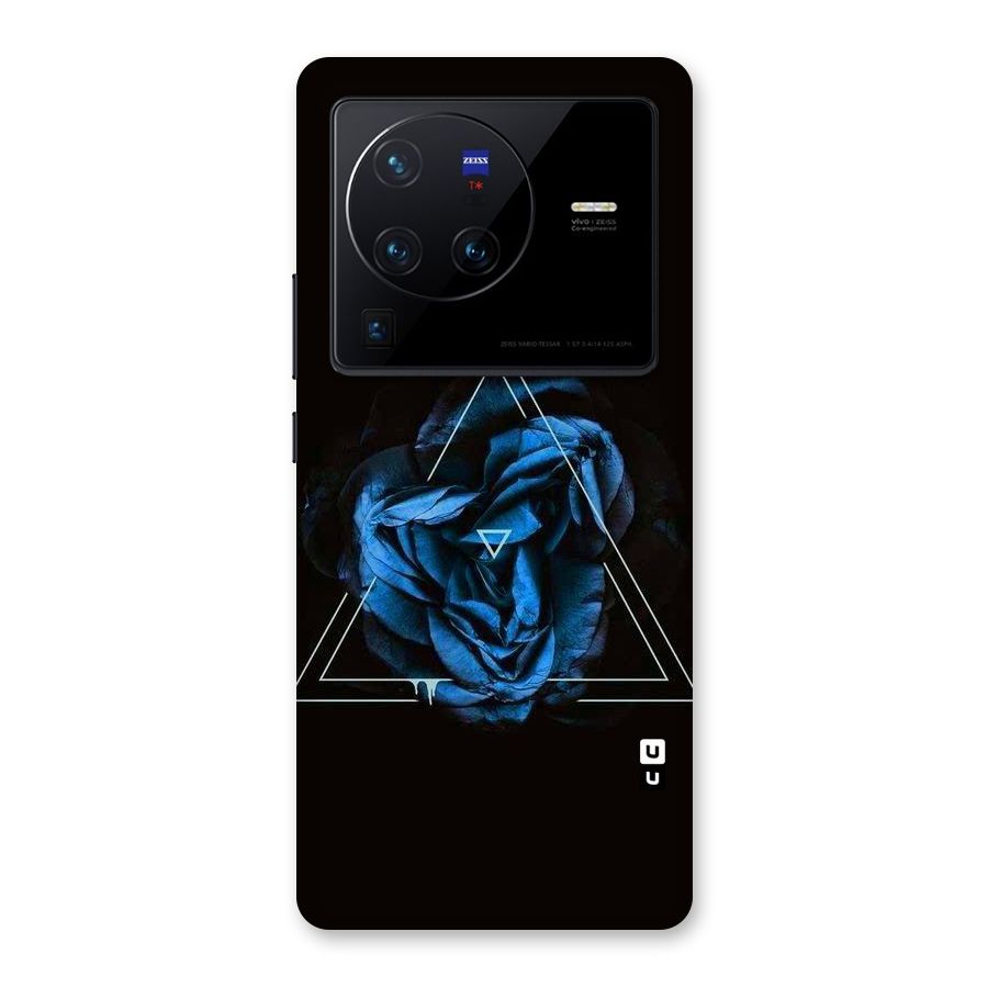 Blue Magic Triangle Back Case for Vivo X80 Pro