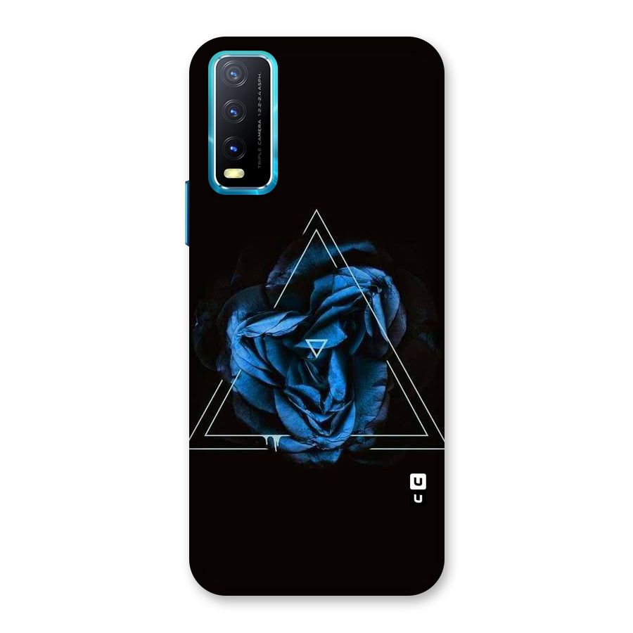 Blue Magic Triangle Back Case for Vivo Y20A