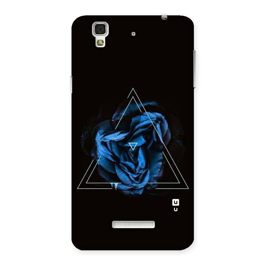 Blue Magic Triangle Back Case for YU Yureka Plus