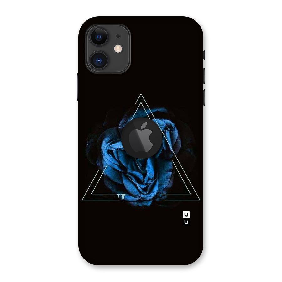 Blue Magic Triangle Back Case for iPhone 11 Logo Cut