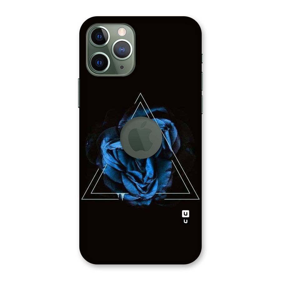 Blue Magic Triangle Back Case for iPhone 11 Pro Logo  Cut