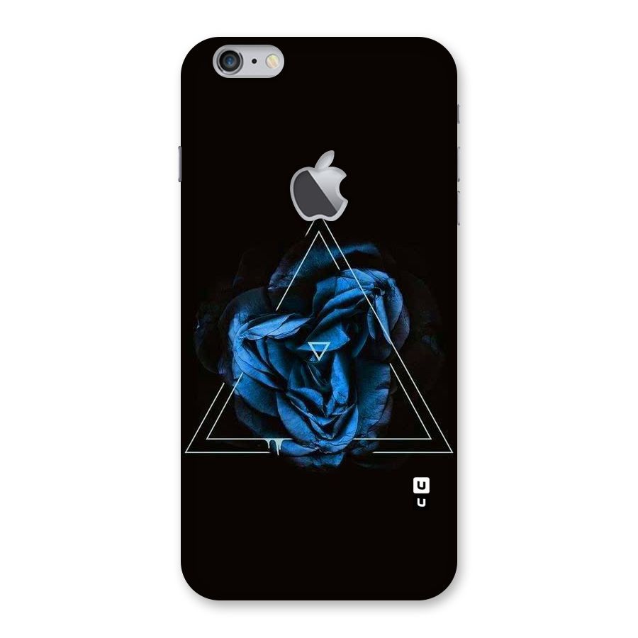 Blue Magic Triangle Back Case for iPhone 6 Plus 6S Plus Logo Cut