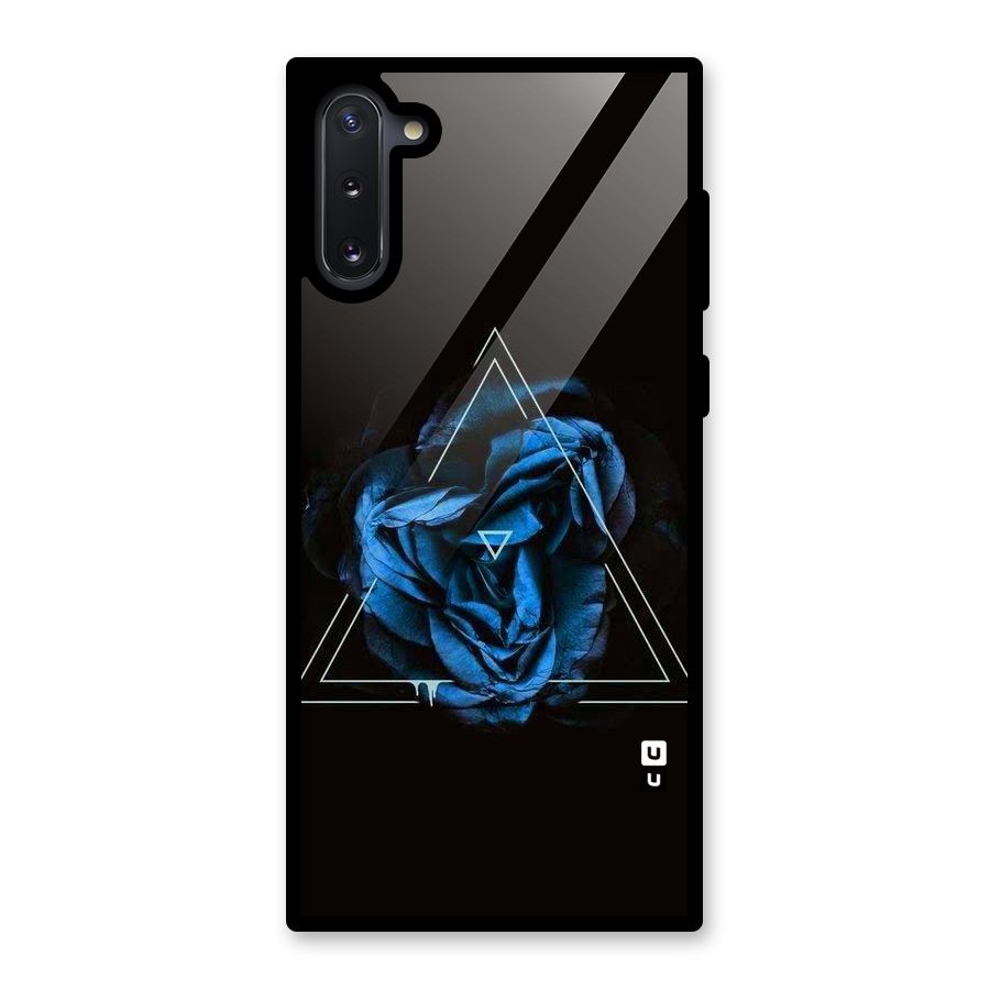 Blue Magic Triangle Glass Back Case for Galaxy Note 10