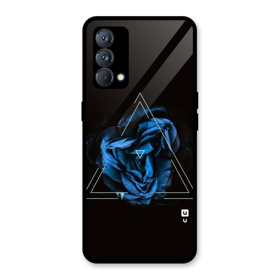 Blue Magic Triangle Glass Back Case for Realme GT Master Edition