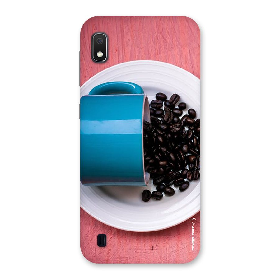 Blue Mug And Beans Back Case for Galaxy A10