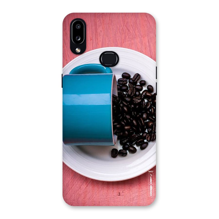 Blue Mug And Beans Back Case for Galaxy A10s