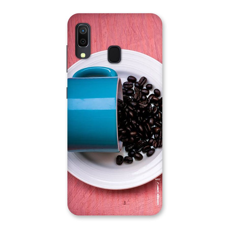 Blue Mug And Beans Back Case for Galaxy A30