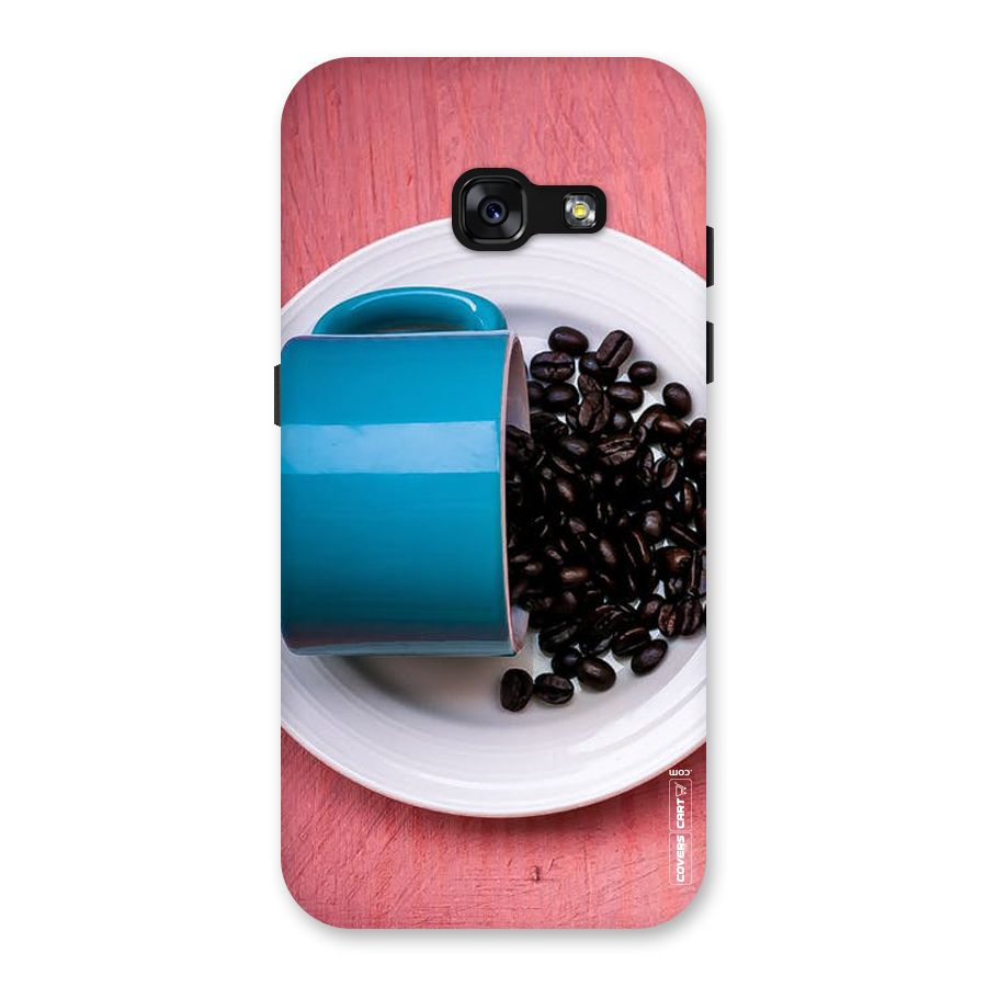 Blue Mug And Beans Back Case for Galaxy A3 (2017)