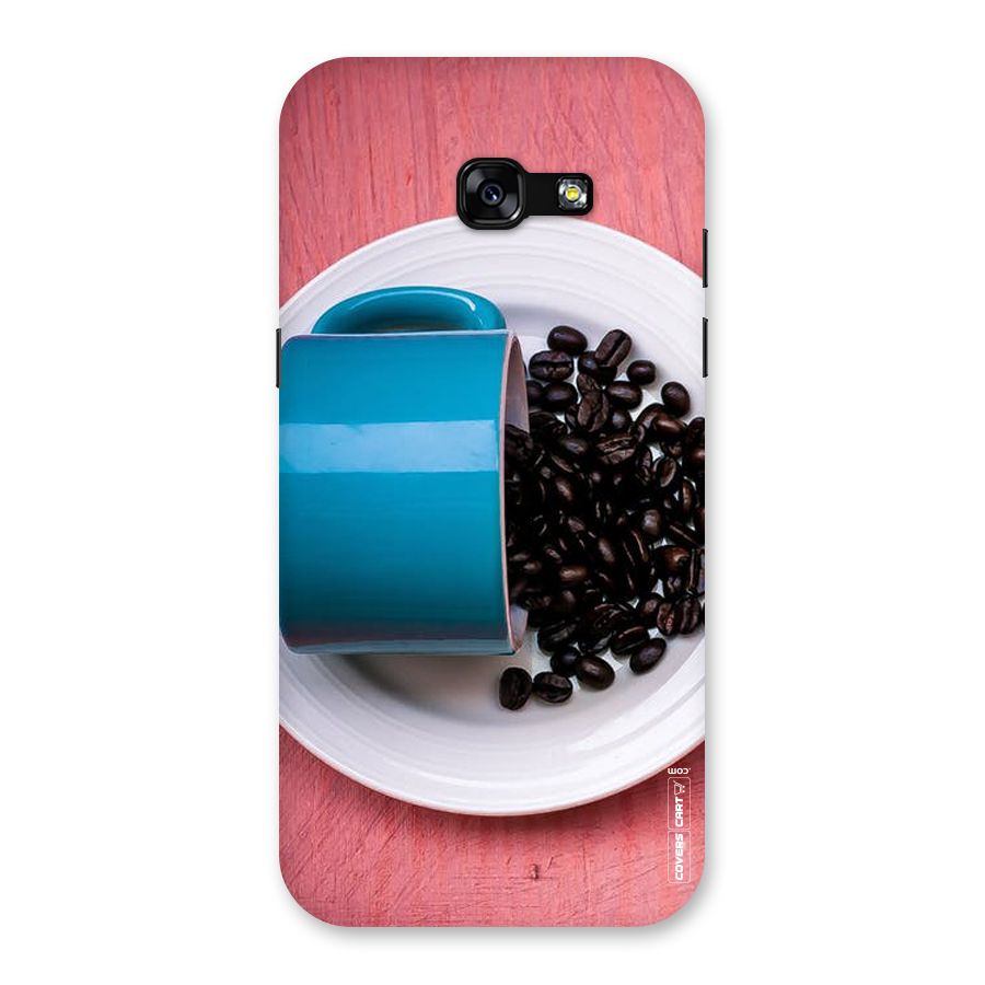 Blue Mug And Beans Back Case for Galaxy A5 2017