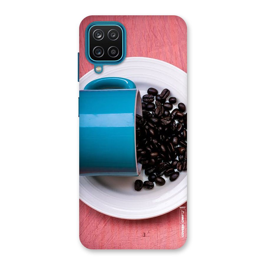 Blue Mug And Beans Back Case for Galaxy M12
