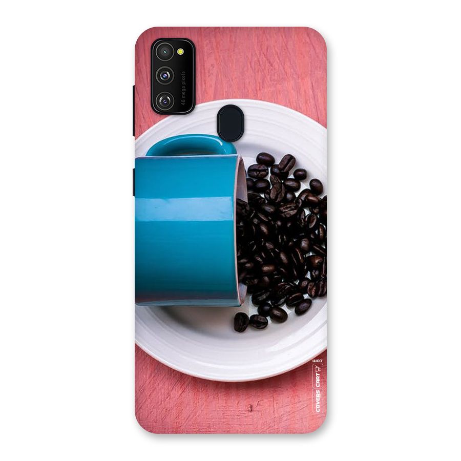 Blue Mug And Beans Back Case for Galaxy M30s