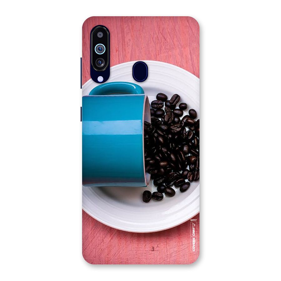 Blue Mug And Beans Back Case for Galaxy M40