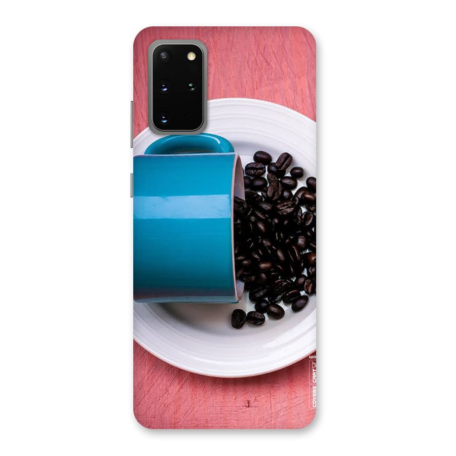 Blue Mug And Beans Back Case for Galaxy S20 Plus