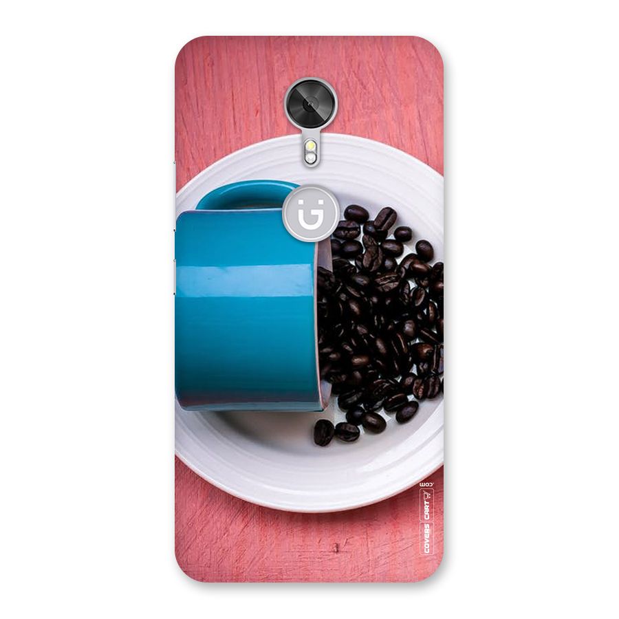 Blue Mug And Beans Back Case for Gionee A1