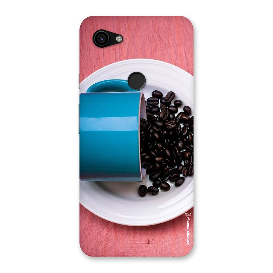 Blue Mug And Beans Back Case for Google Pixel 3a XL