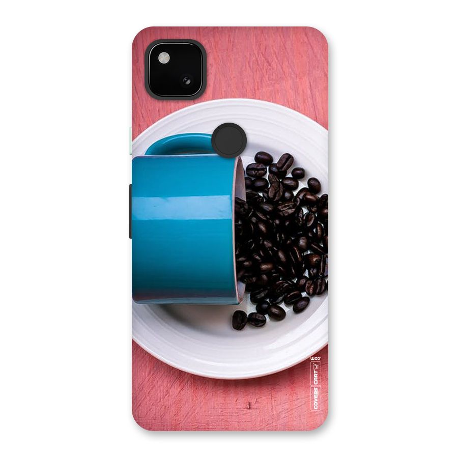 Blue Mug And Beans Back Case for Google Pixel 4a