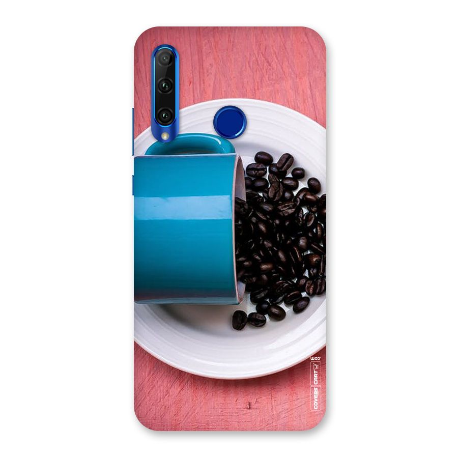 Blue Mug And Beans Back Case for Honor 20i